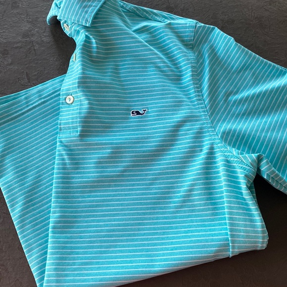 Mens Vineyard Vines Short Sleeve Shirt, Medium - Picture 1 of 4